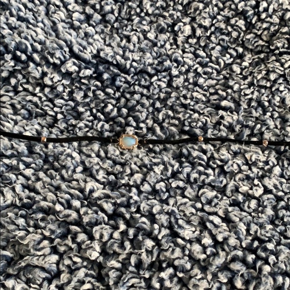 Francesca’s Collections: Blue and gold choker